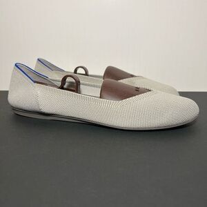 Womens ROTHYS The Flat Gray Slip On Shoes / Size 11